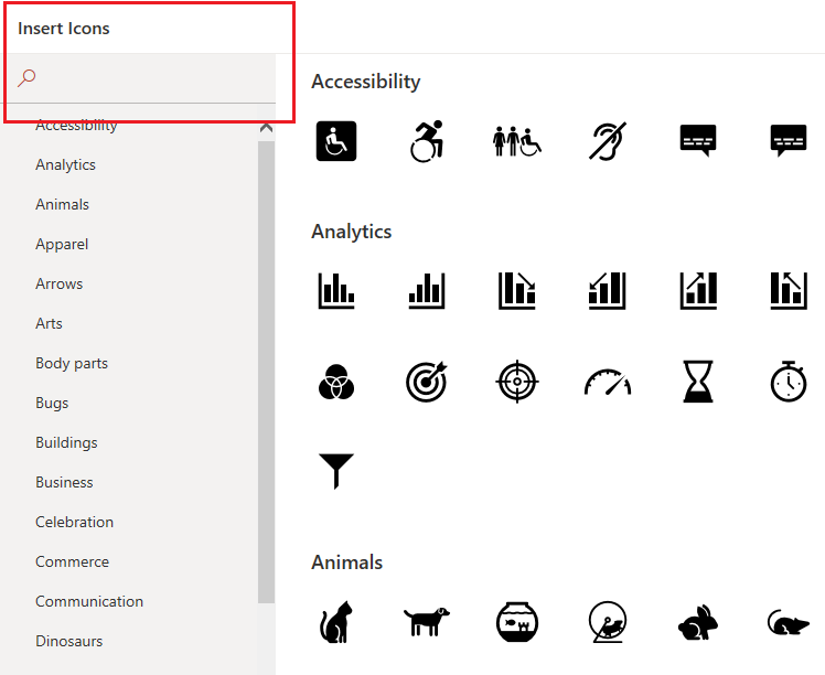 Icon Search now available to Insider builds of Office 365 on Windows icon_search_screenshot.png