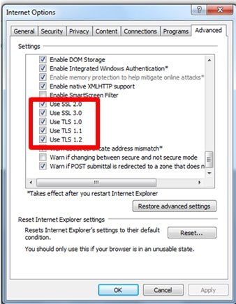 Security tab in window 10 home. IEAdvanced.jpg