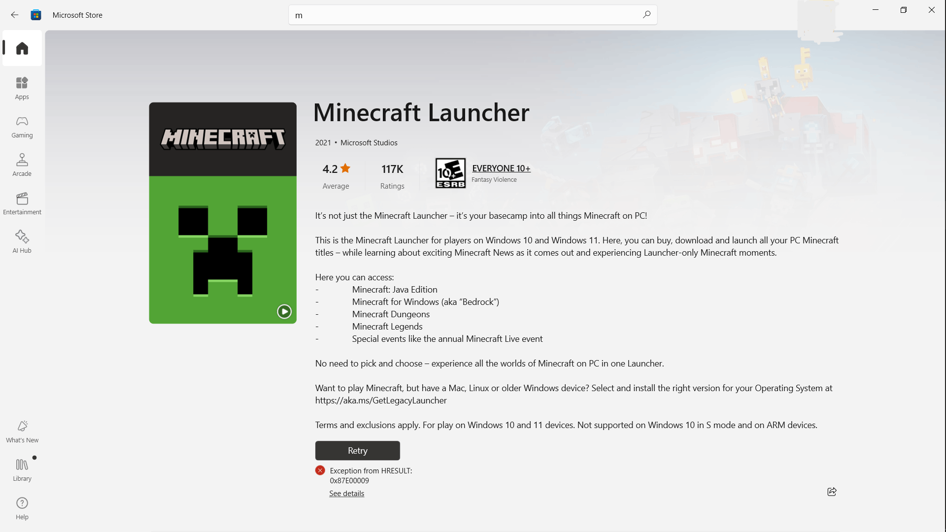 error code 0x87E00009 / 0x87E00006 / 0x87E00005 on windows store, xbox app & minecraft... IeGctVeBMqL6OrjZYFbNvlC1oI1pwVeHF8PmiV5P6QiwsQqCAyscmy1rxA3pPNZGjgl0DxvRRYmNUfNW2cYWldB2qgeE4%3D.png