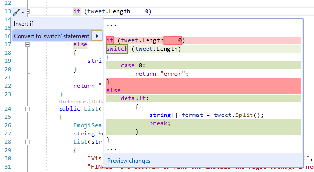Visual Studio 2019 version 16.5 is now available iftoswitchdemo.png