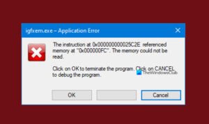 Fix igfxem.exe application error – The memory could not be read igfxem.exe-memory-could-not-be-read-300x178.jpg