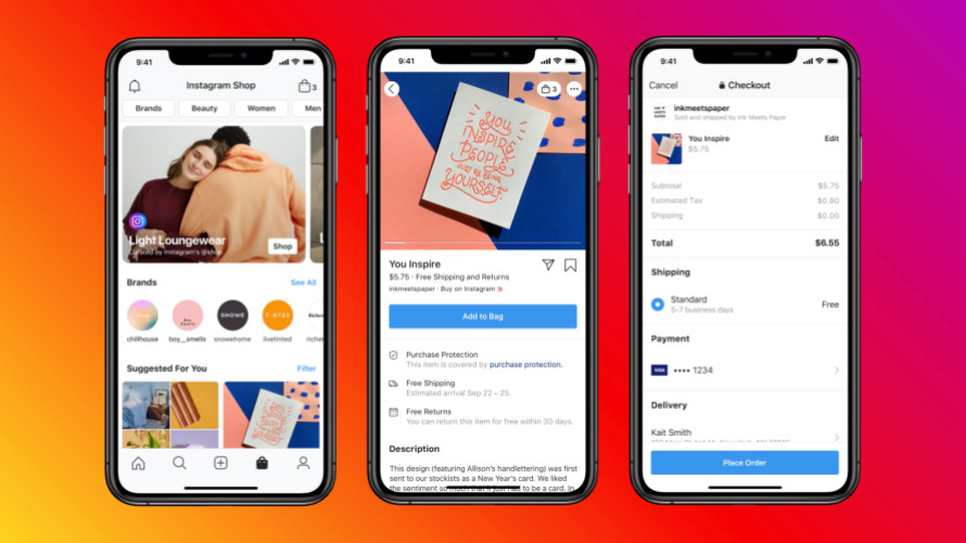 Facebook introduces Facebook Shops IGShopCheckout_Colored.jpg