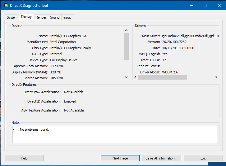Windows Updates KB4562899 and KB4568831 Broke my DirectX? iio3lywmhde51.png