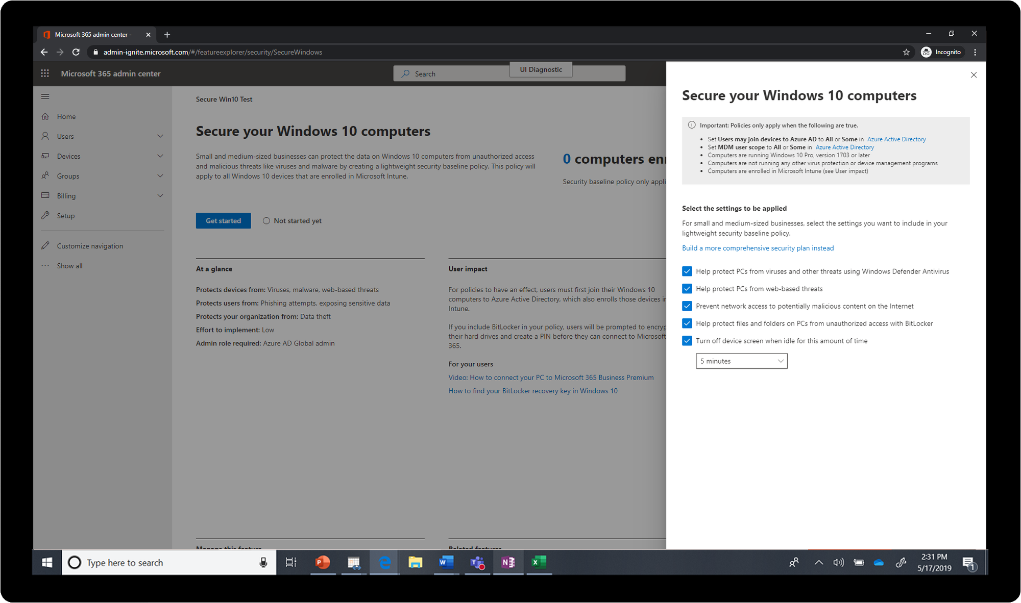 What is new in Microsoft 365 and Microsoft Teams in August 2020 IMAGE-10_Windows-10-Security.png