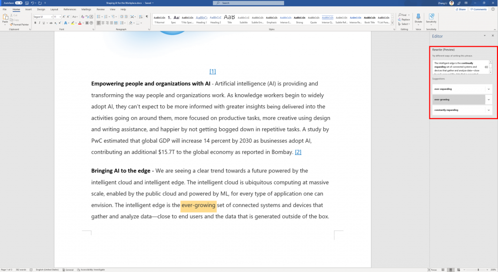Upgraded to windows10. Why has office/word all changed. image3-1024x560.png