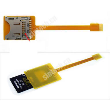 My micro SD card in adaptor shows up and registers (Disk 1) but im unable to access the... images-jpg.jpg