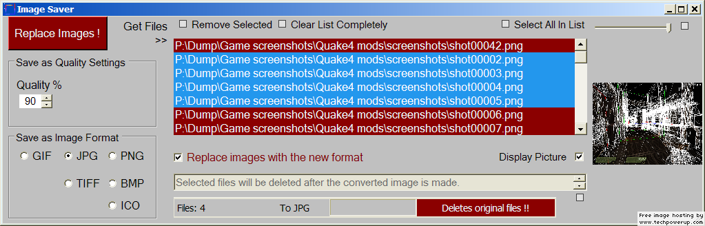 Windows 10 File Explorer is auto-creating small .png files for all my .bmp files ImageSaver.png