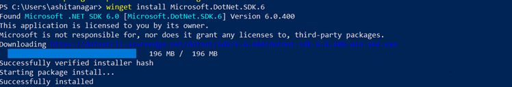 How to properly manage multiple versions of dotnet SDKs Install-Dotnet-New.png