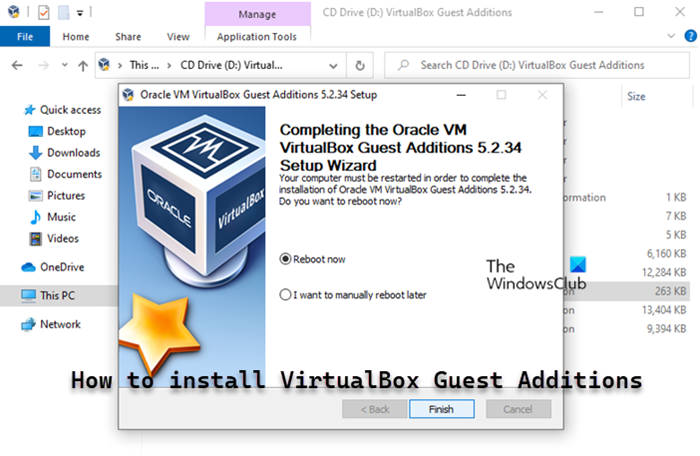 How to install VirtualBox Guest Additions on Windows 11/10 Install-VirtualBox-Guest-Additions.png