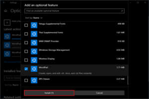How to Uninstall and Reinstall Microsoft WordPad in Windows 10 install-wordpad-settings-app-300x200.png