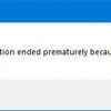 Installation fails: Installation ended prematurely because of an error Installation-ended-prematurely-because-of-an-error-100x100.jpg