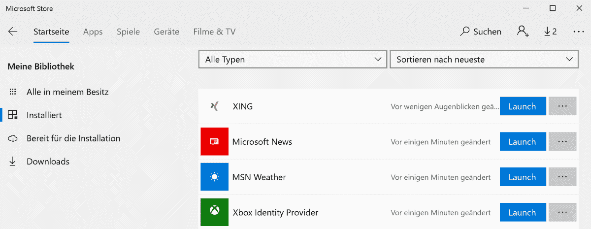 Microsoft Store remembers App history for local users installed-apps.png