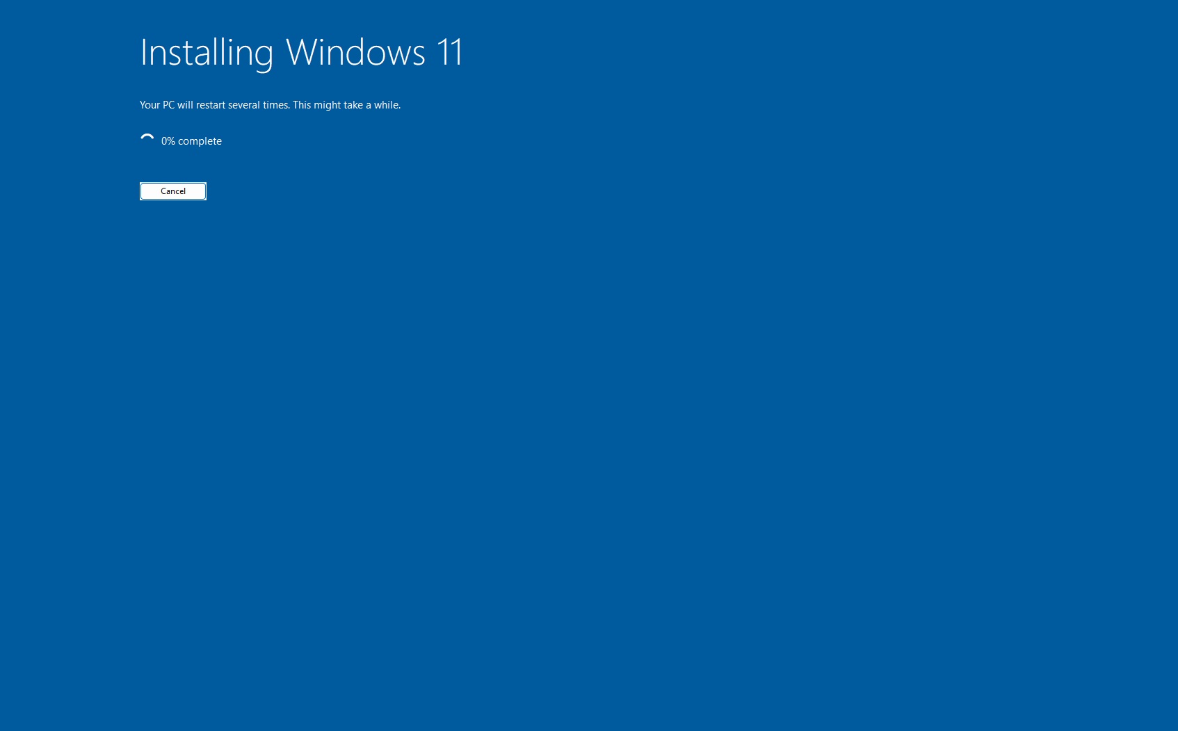 Microsoft accidentally breaks Windows 10 to Windows 11 upgrade using MCT ahead of EOL Installing-Windows-11-screen.jpg