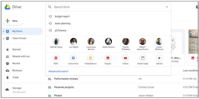 Intelligent Search in Google Drive Available for All G Suite Editions Intelligent-search-box-drive.png