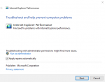 Fix Performance & Safety issues in Internet Explorer using these Troubleshooters Internet-Explorer-performance-troubleshooter-150x117.png