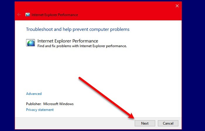 Fix Long-Running Script error on Internet Explorer 11 Internet-Explorer-Performance-troubleshooter.jpg