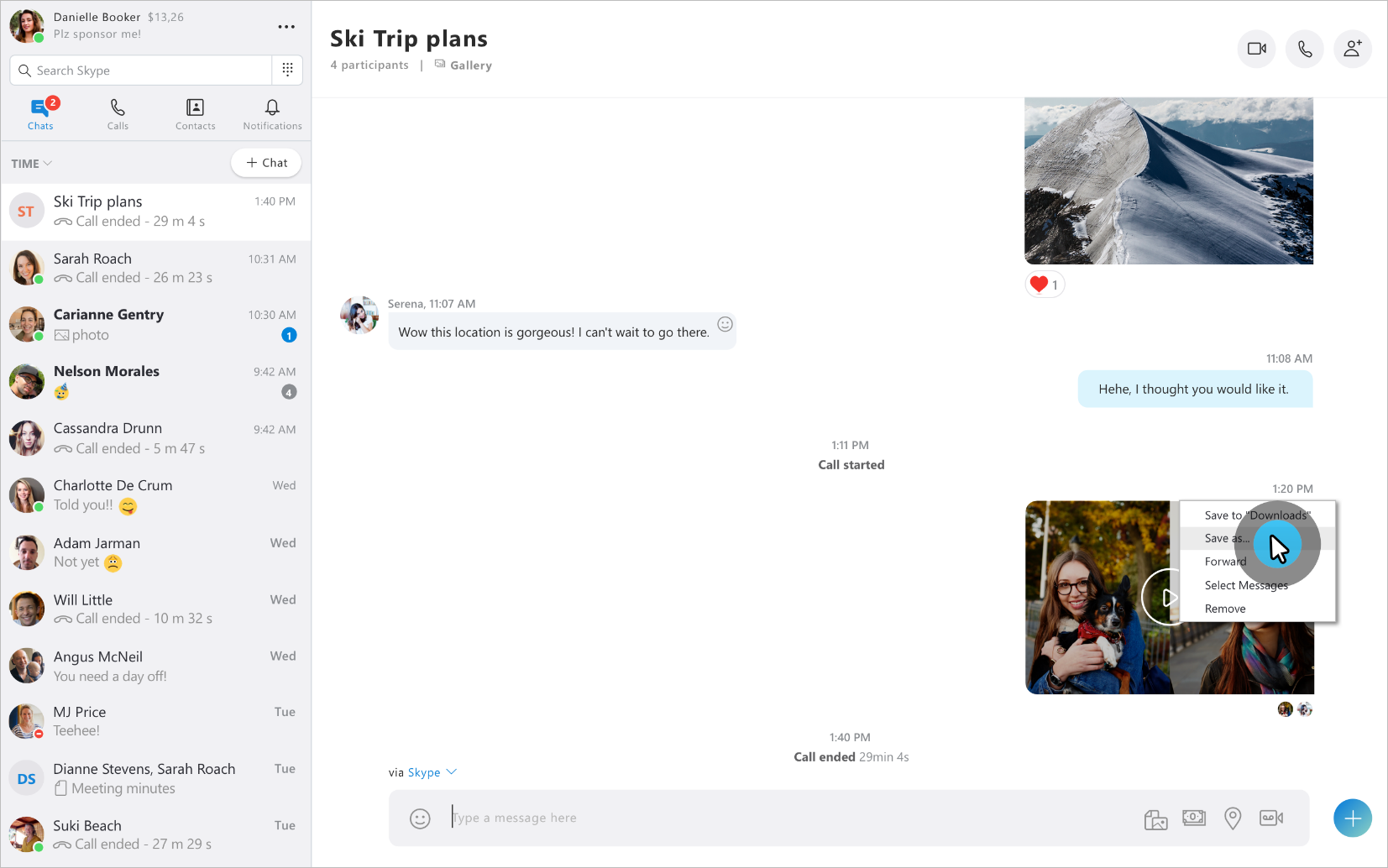 Skype Preview version 8.43.76.38 Introduces Screen Sharing on Mobile Introducing-Skype-call-recording-5-1.png