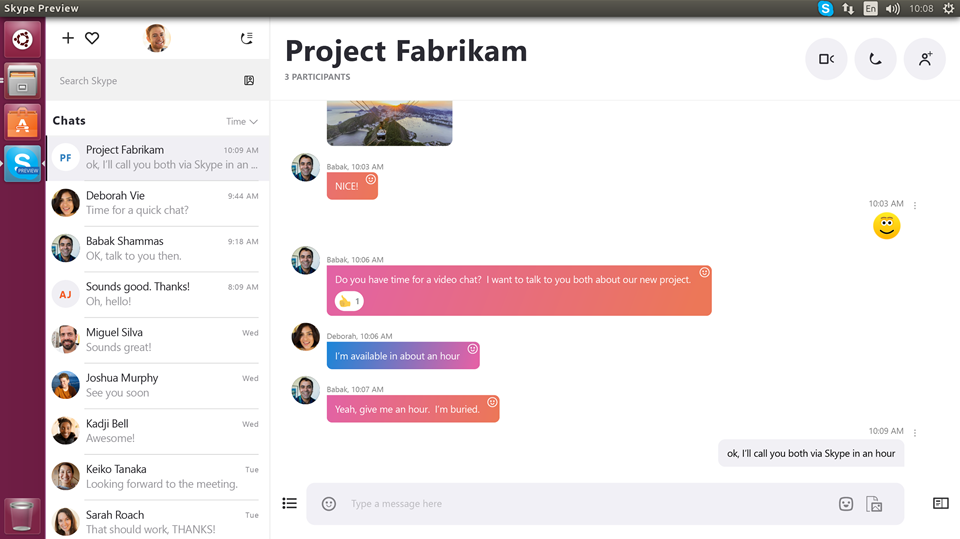 Skype for Web Preview 8.46.76.59 Introduces Screen Sharing on Chrome Introducing-the-next-generation-of-Skype-for-Linux-2b.png