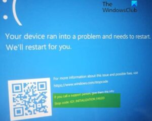 IO1 INITIALIZATION FAILED Blue Screen error on Windows 10 IO1_INITIALIZATION_FAILED-Blue-Screen-error-300x240.jpg