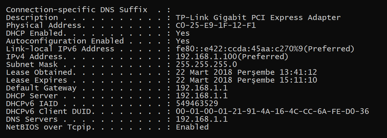 Internet randomly disconnects windows 10 ipconfig.png