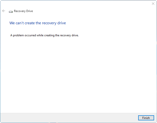 Side-by-Side error, and unable to create recovery drive IreEz.png