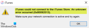 Unknown error occurred (0x80092013) – iTunes Store on Windows 10 iTunes-Store-error-0x80092013-1-300x95.png