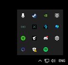 Is there any way to make the app size on the system tray bigger? IvyiSgVOr6IZ4nWmWK_rEoNEYsNdxf-lBSVH7NjSycI.jpg
