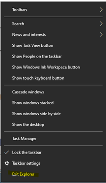 TIL you exit explorer if you hold ctrl+alt+shift and right click Taskbar jagsbmknfcd71.png