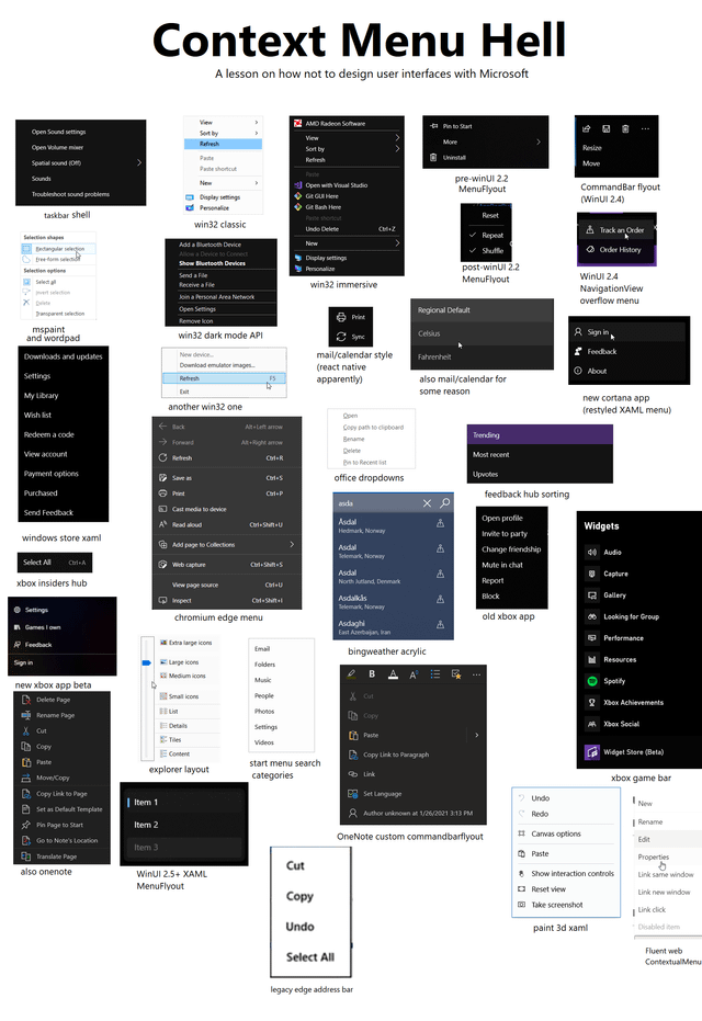 All different default windows 10 context menu styles. jbTCP6QvCe0L5uqrzQOOdCDeOIbOUYpxhe828P6MJPE.png