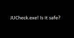 What is JUCheck.exe? Is it safe? JUCheck-150x78.png
