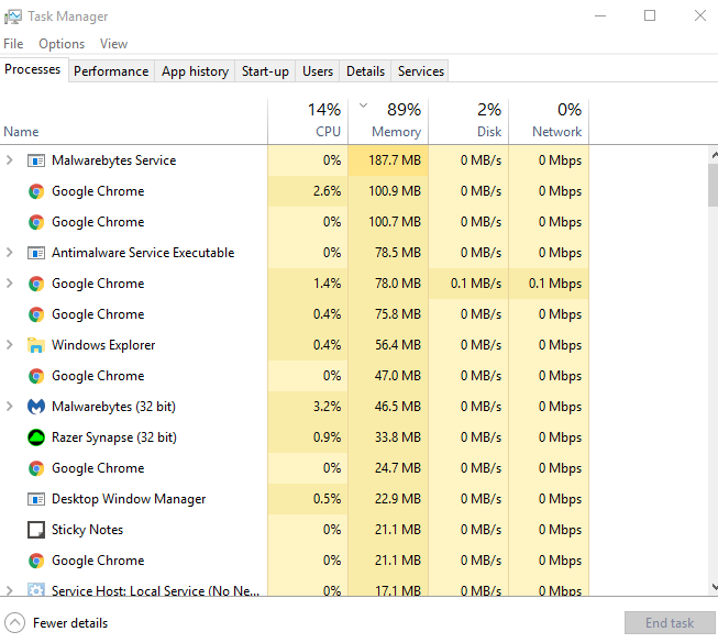 90% MEMORY usage without any heavy work JXzO3.png