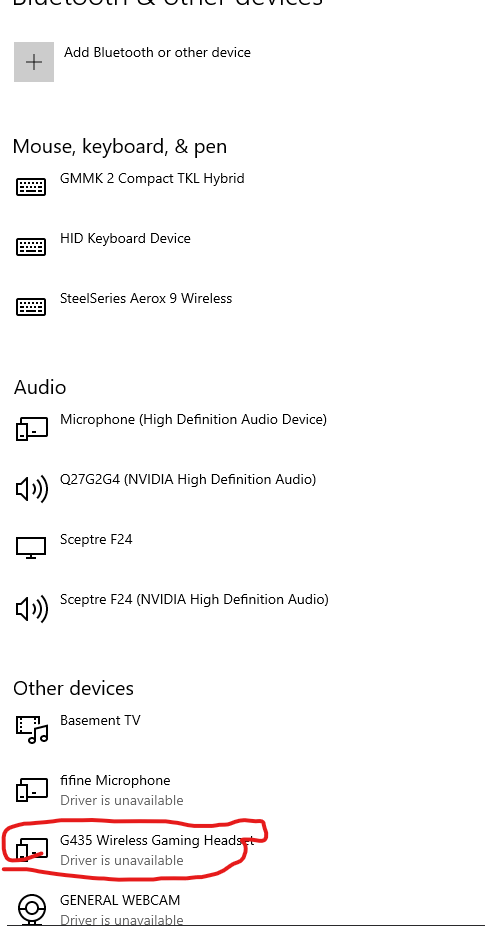 Wireless Headset connecting but driver is unavalible Windows 10 K1enGJ2F7L2kxb4mztvNCuivR1yJHBod1rj5bgYuaSOcMfLTgqVSQkqf3JLyReELdGGRs0gJpe%2FvRK8AAoXtZGovCzk%3D.png