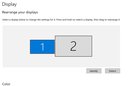 I have two 32" Monitors but one is a lower resolution than the other. Windows thinks... k3o8Ky8tLHVWNruzWcUxmKzeUELqfNzvIT5vxLXjadE.jpg