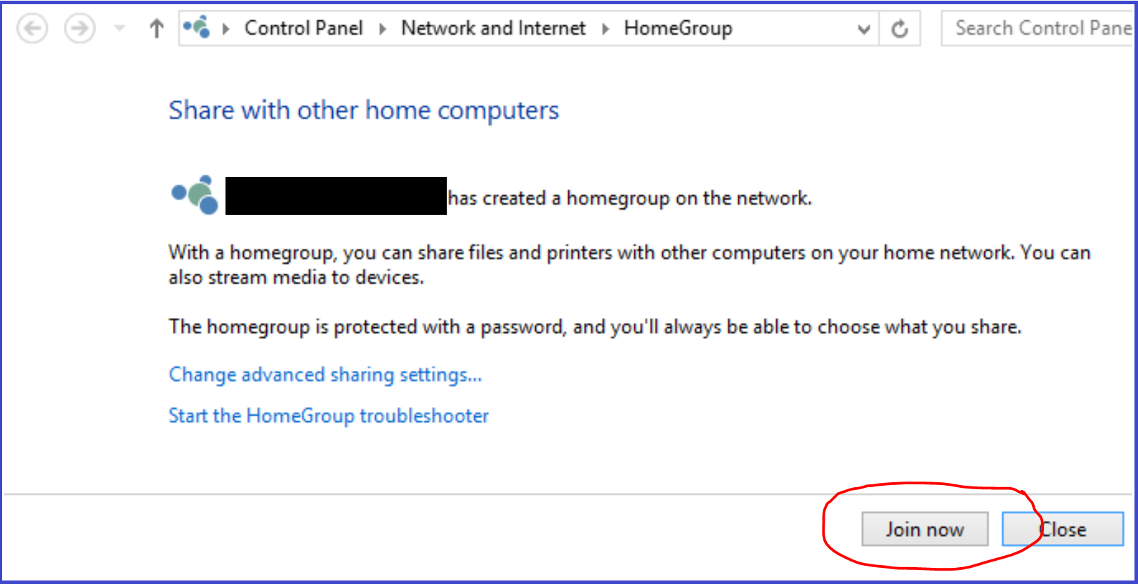 Is Homegroup available on windows 10 k7Dl0.png