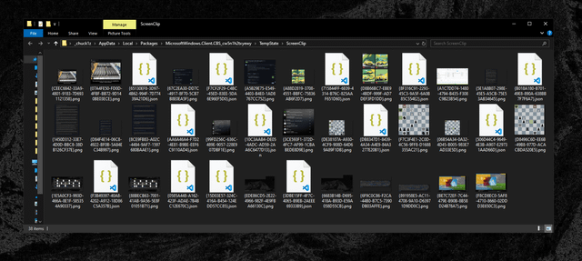 FYI, your screenshots are saved to... k9nrxamd0g8d1.png