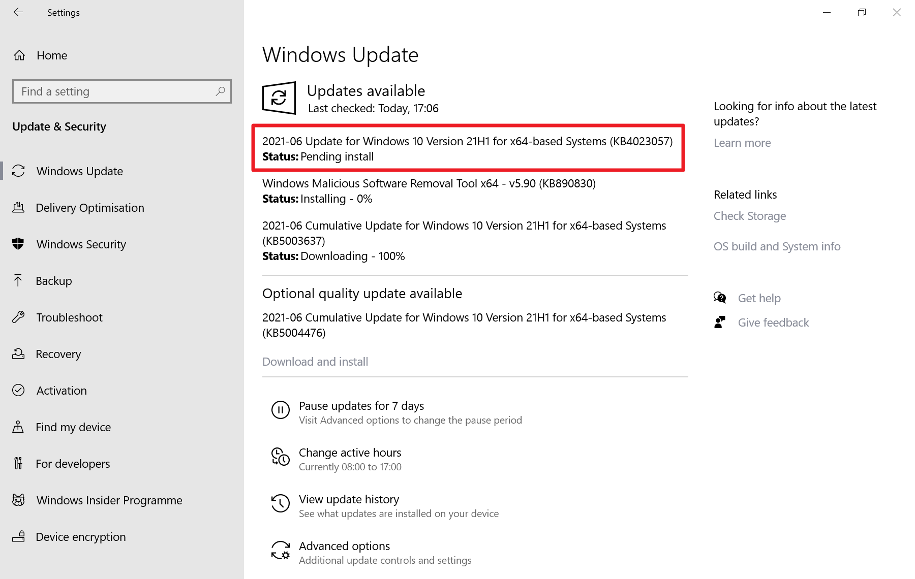 Look out for KB4023057: it is being released again for Windows 10 by Microsoft KB4023057-windows-10-june-2021.png