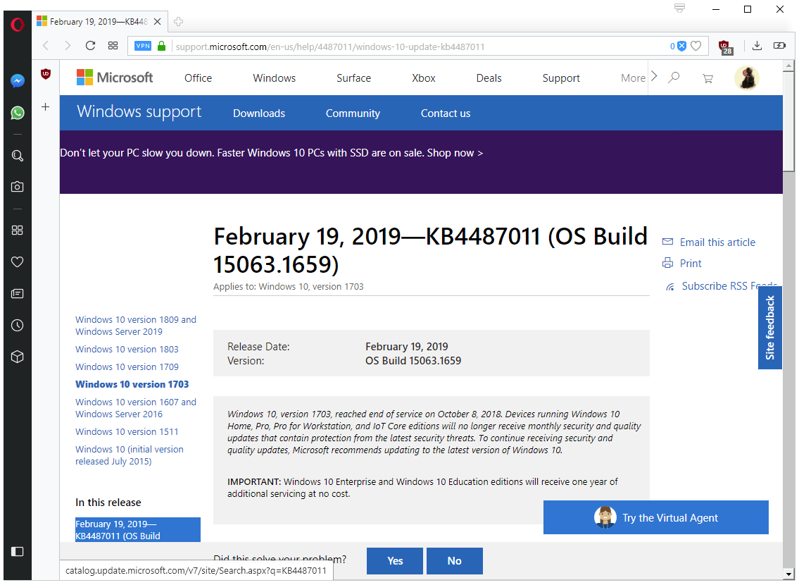 Windows 10 updates KB4487029, KB4487021, KB4487011 and KB4487006 released KB4487011.png