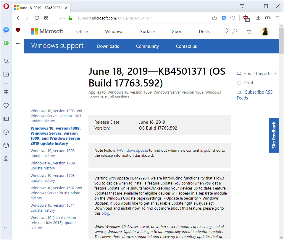 KB4501371 and KB4503288 for Windows 10 version 1809 and 1803 released KB4501371-windows-10-version-1809.png