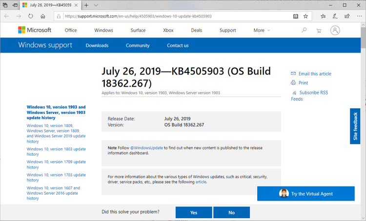 Microsoft releases KB4505903 for Windows 10 version 1903 KB4505903-windows-10-version-1903.png