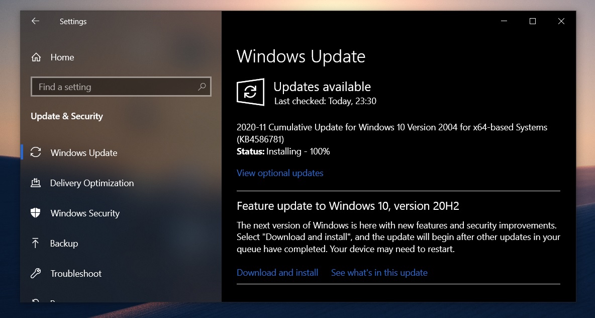 Windows 10 Build 19042.630 is now available, download offline installers KB4586781.jpg