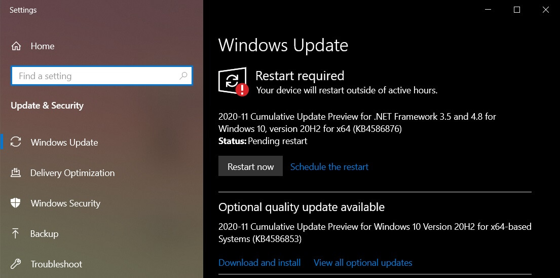 Windows 10 KB4586853 (20H2) is now rolling out with important tweaks KB4586853.jpg