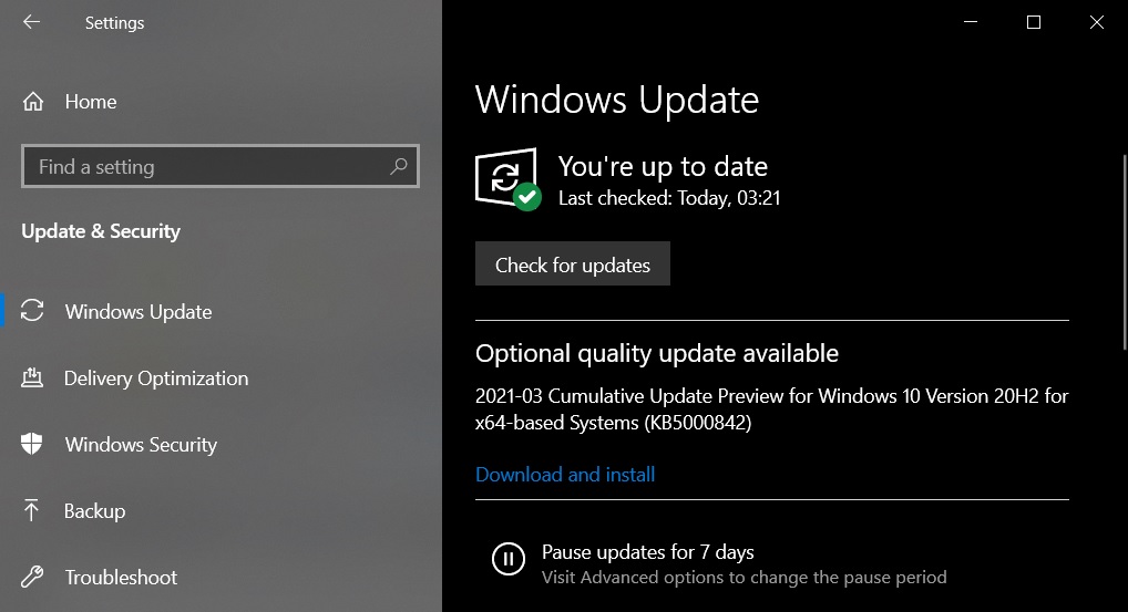 Windows 10 KB5000842 (20H2) released with performance boost KB4601382-update.jpg