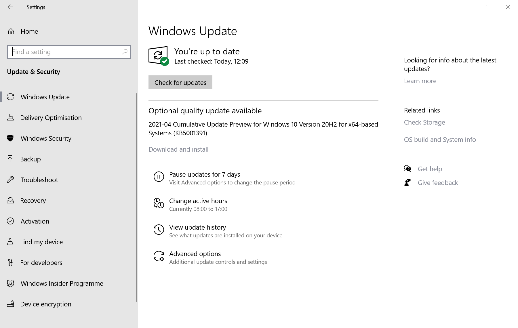 KB5001391 is another Windows update that you should not install, except.. kb5001391-cumulative-update-windows-10.png