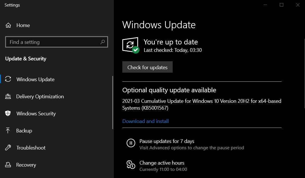 Windows 10 KB5001567 released to fix KB5000802 BSOD, printing issue KB5001567-BSOD-error.jpg
