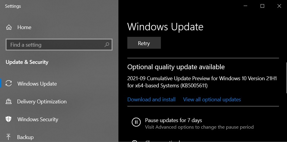 Windows 10 KB5005611 (21H1) released with major fixes KB5005611-update.jpg