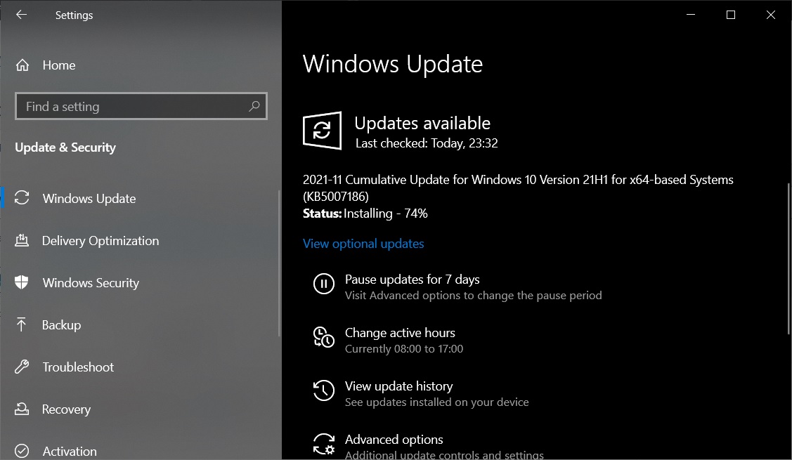 Windows 10 KB5007186 released with major bug fixes KB5007186-Windows-Update.jpg