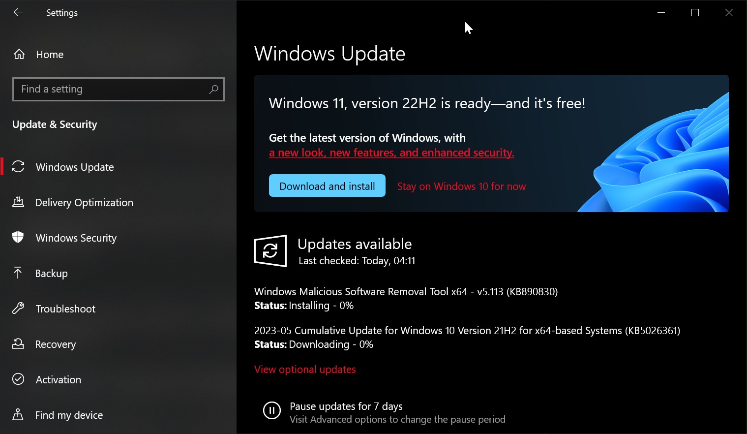 Windows 10 KB5026361 released with improvements KB5026361-Windows-Update.jpg