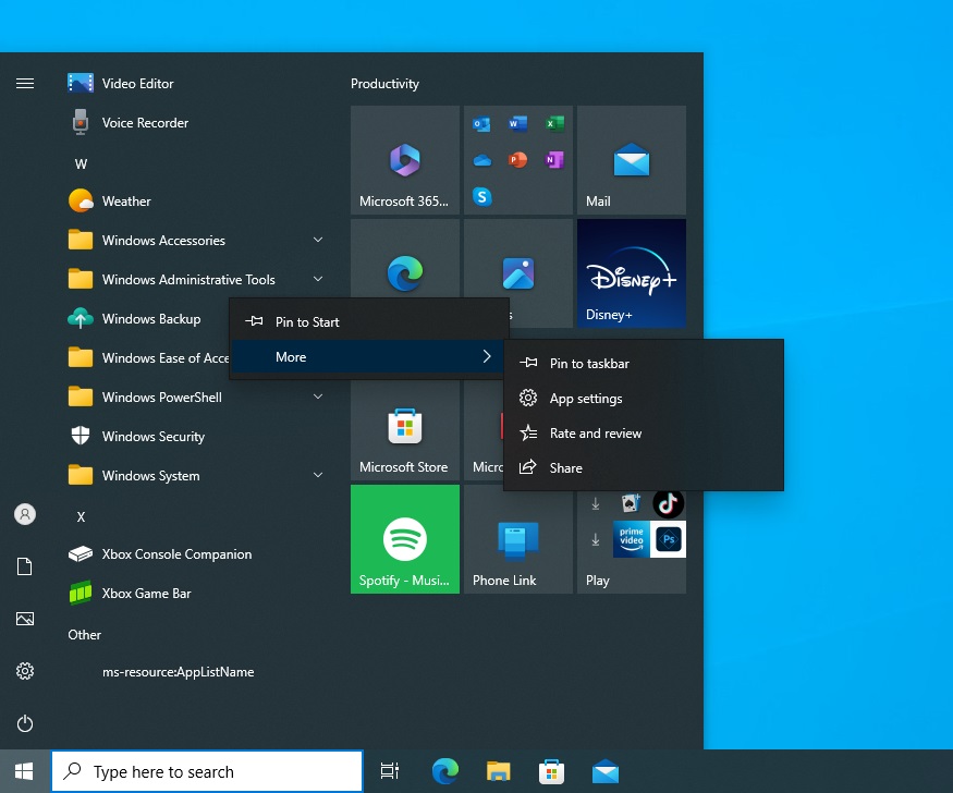 Windows 10 LTSC bloatware-free promise challenged by recent security updates KB5030211-installed-Windows-Backup-app.jpg