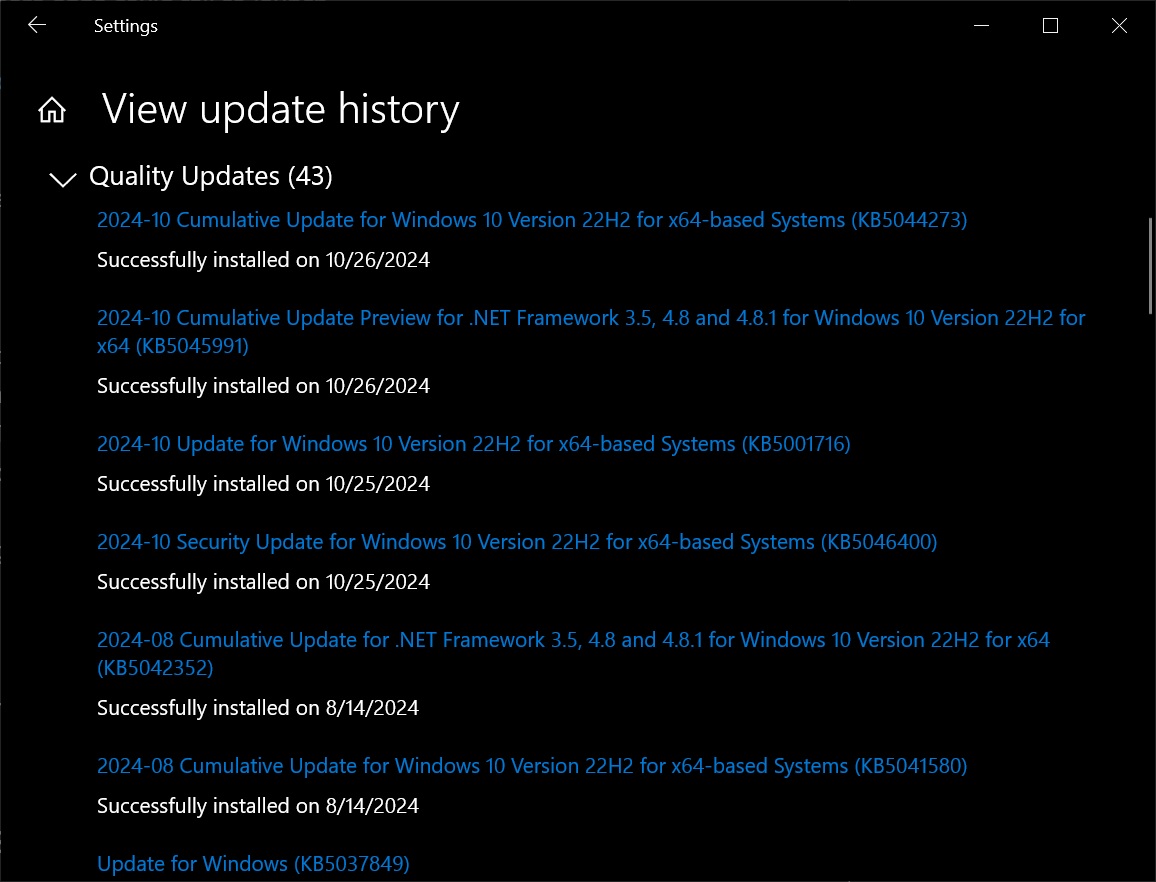 Microsoft confirms issues in Windows 10 KB5045594, KB5044273 (mandatory update) KB5044273.jpg