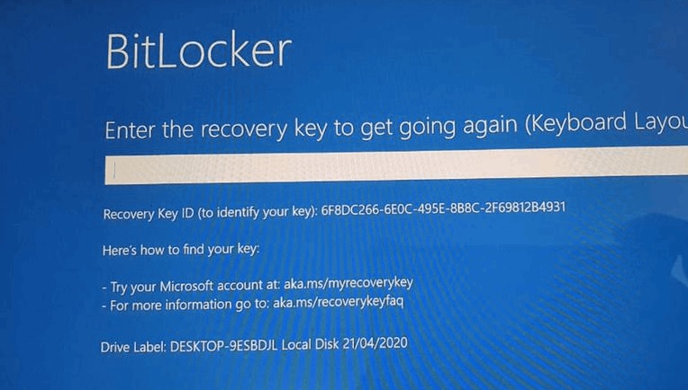 Windows 10 KB5058379 locks PCs, BitLocker Recovery triggered on boot, BSODs KB5058379-BitLocker-Recovery-Key-error.jpg